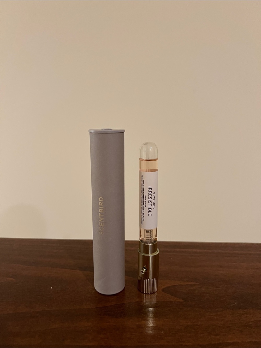 Givenchy Irresistible Travel Atomizer - Gray and Rose Gold